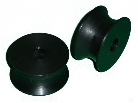 Poleas de nailon auto-lubricado para roller.